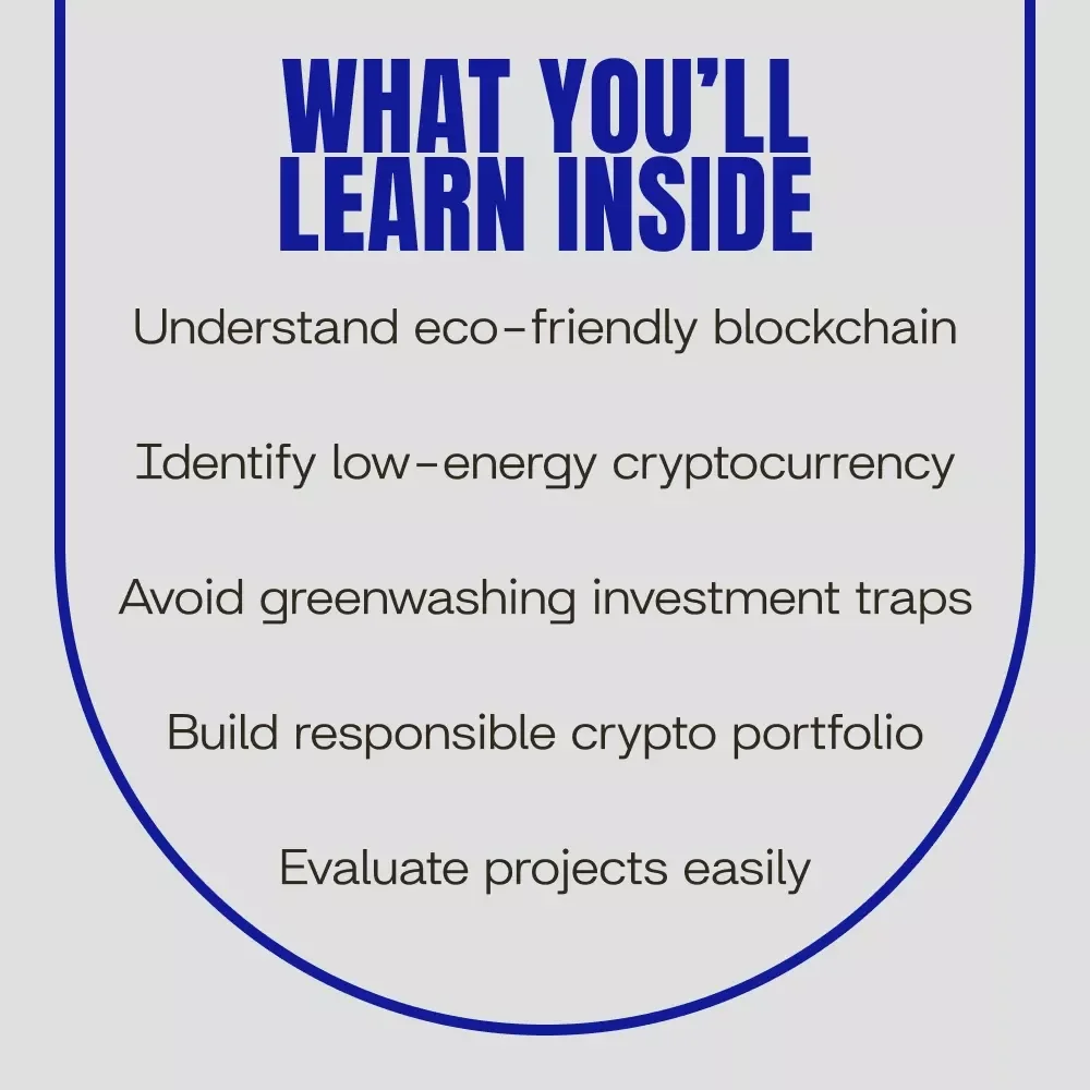 Low-Energy Coins for a Sustainable Future – eBook Guide to Green Cryptocurrencies with Low Energy Use, Eco-Friendly Crypto Investing & Sustainable Blockchain Insights