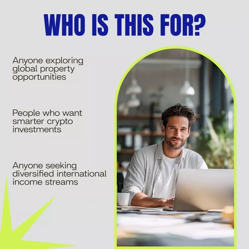 Crypto Keys to Global Real Estate Wealth – The Ultimate Guide to Real estate crypto investments abroad & International Property Investing with Cryptocurrency