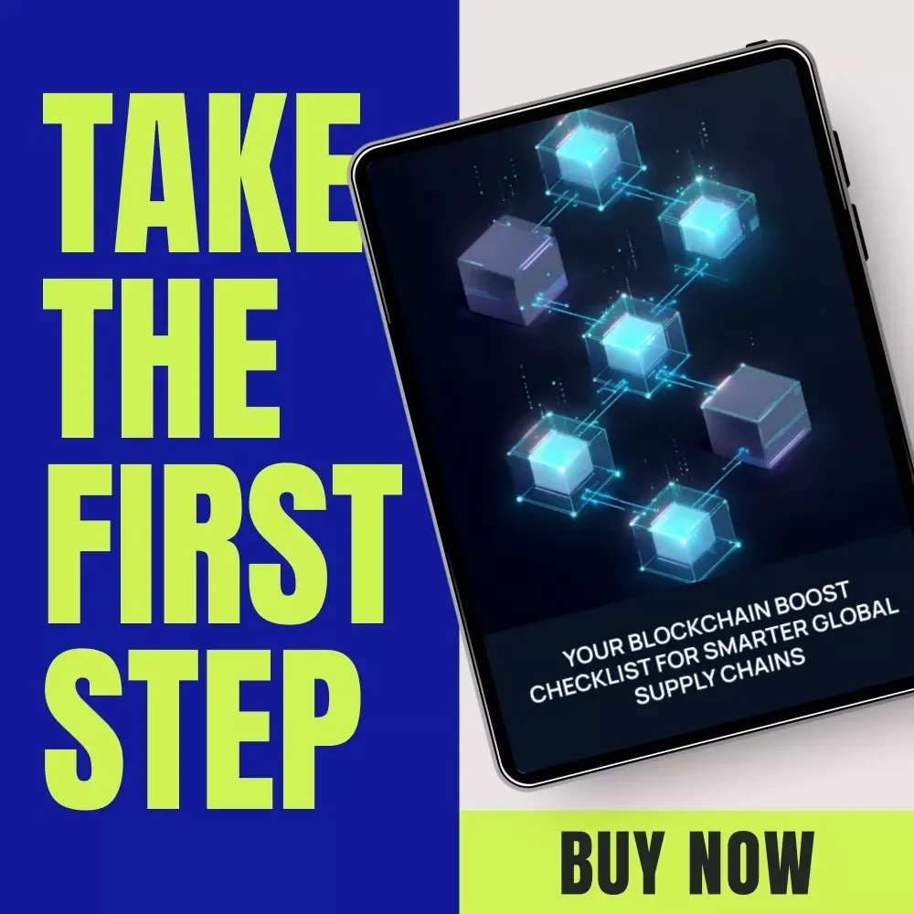 Your Blockchain Boost Checklist for Smarter Global Supply Chains – Blockchain for supply chain in global trade Digital Download for Logistics Leaders & Innovators