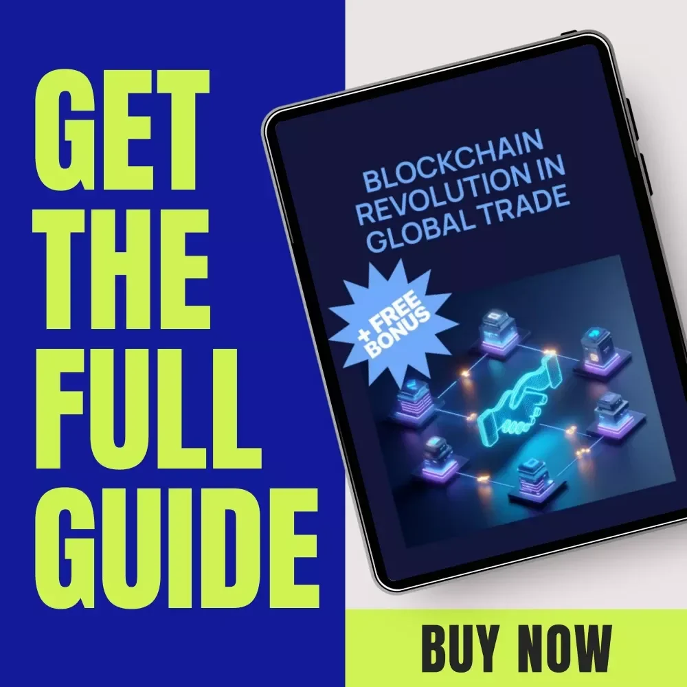 Blockchain Revolution in Global Trade – Ultimate Guide to Blockchain for supply chain in global trade | Digital Download eBook for Modern Logistics & Trade Professionals
