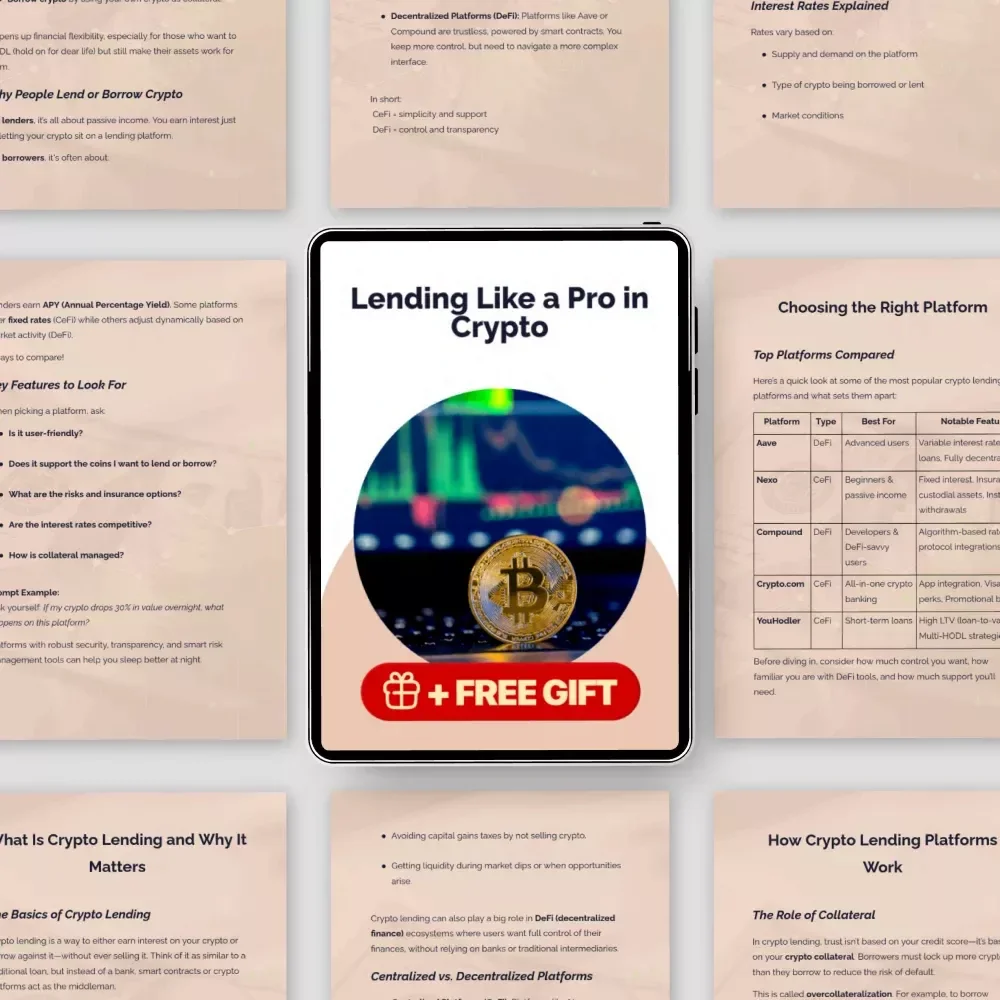 Lending Like a Pro in Crypto – Complete Guide to Crypto Lending Platforms