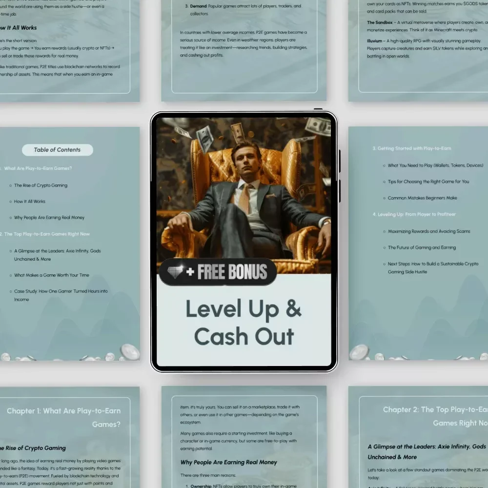 Level Up & Cash Out: Ultimate Guide to Play-to-Earn Crypto Games
