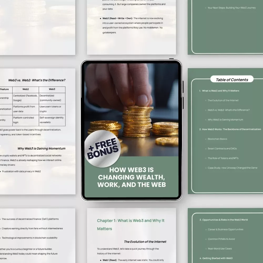 How Web3 is Changing Wealth, Work, and the Web – A Practical Guide to Web3 and the Future of Crypto for Beginners & Creators