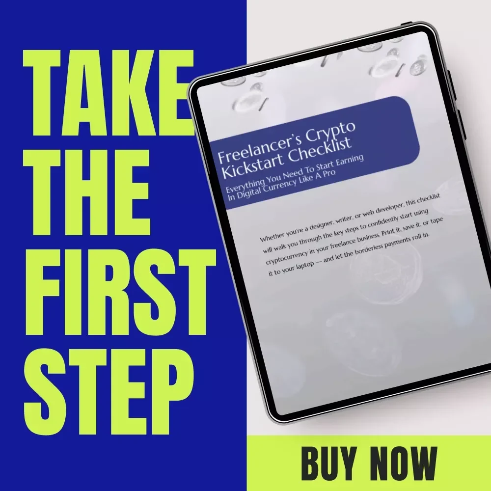 Freelancer’s Crypto Kickstart Checklist – Crypto for Freelancers and Remote Workers Digital Download, Printable Business Payment Guide, Borderless Income Setup