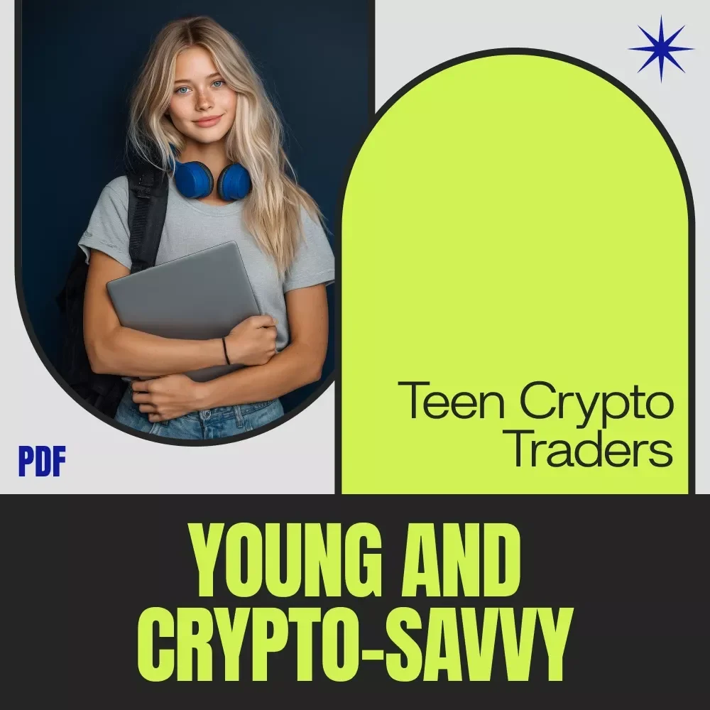 Young and Crypto-Savvy: A Teen’s Guide to Navigating the Cryptocurrency World - eBook Digital Download