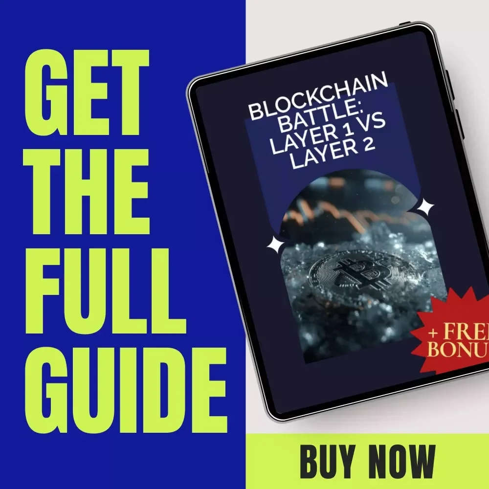 Blockchain Battle: Layer 1 vs Layer 2 – Complete Guide to Layer 1 vs Layer 2 blockchain solutions for Beginners & Builders | Digital Download eBook