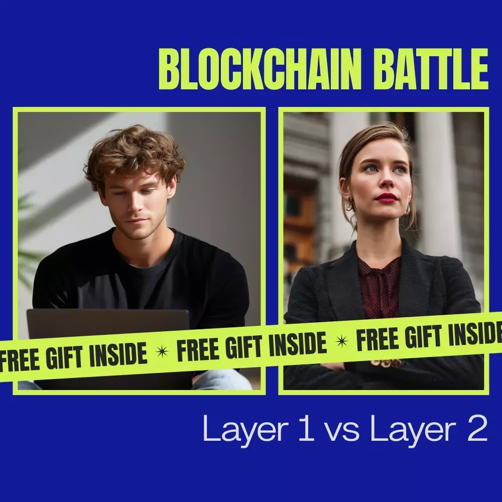 Blockchain Battle: Layer 1 vs Layer 2 – Complete Guide to Layer 1 vs Layer 2 blockchain solutions for Beginners & Builders | Digital Download eBook