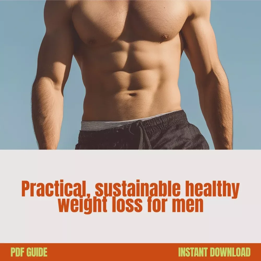 The Practical Guide to Healthy Weight Loss for Men – Effective Healthy Diet for Weight Loss Male