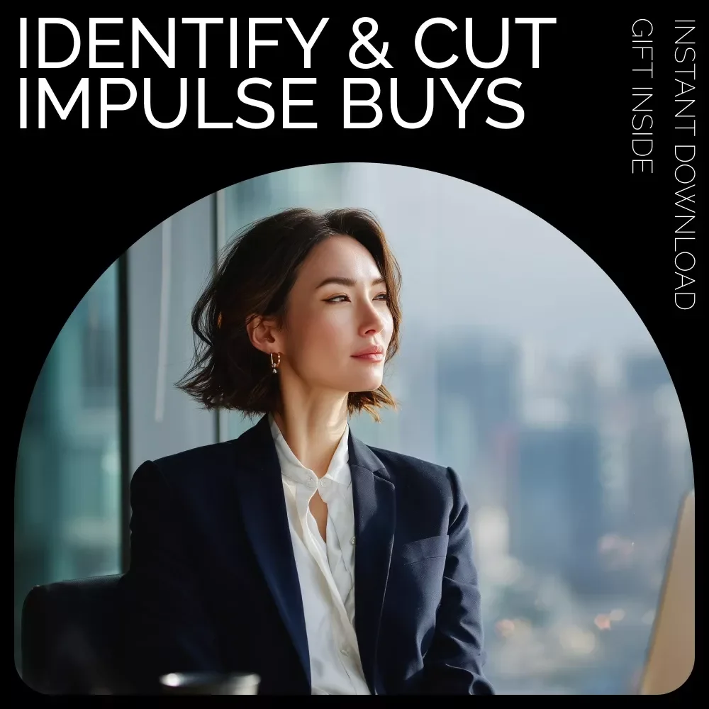 Checklist to Identify & Cut Impulse Buys – Printable Guide on how to identify and cut impulse buys, Budget Planner, Spending Tracker, Digital Download