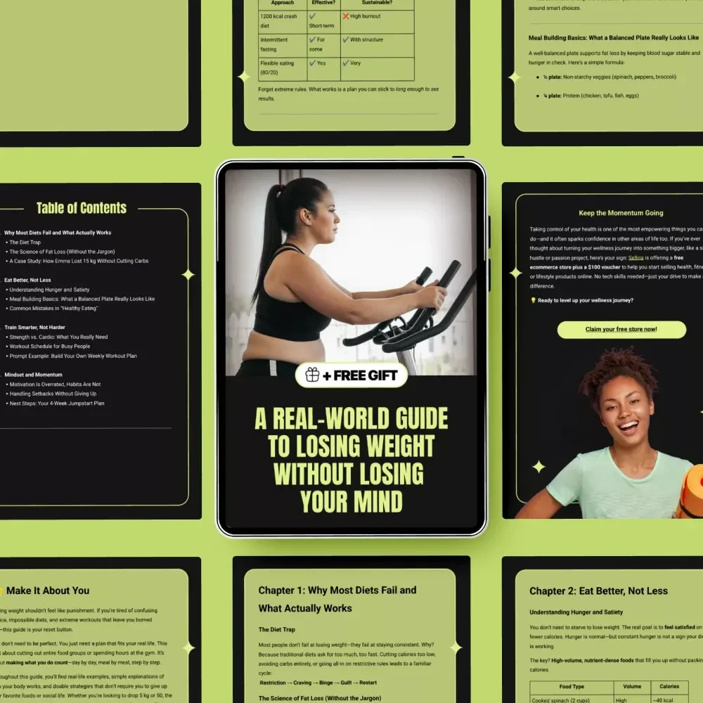 A Real-World Guide to Losing Weight Without Losing Your Mind – Your Ultimate How Do I Lose Weight Digital Guide, eBook & Checklist for Real Results