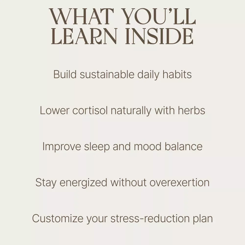 Your Ultimate Cortisol Calm Checklist: Natural Remedies for Stress Relief and Balanced Wellness