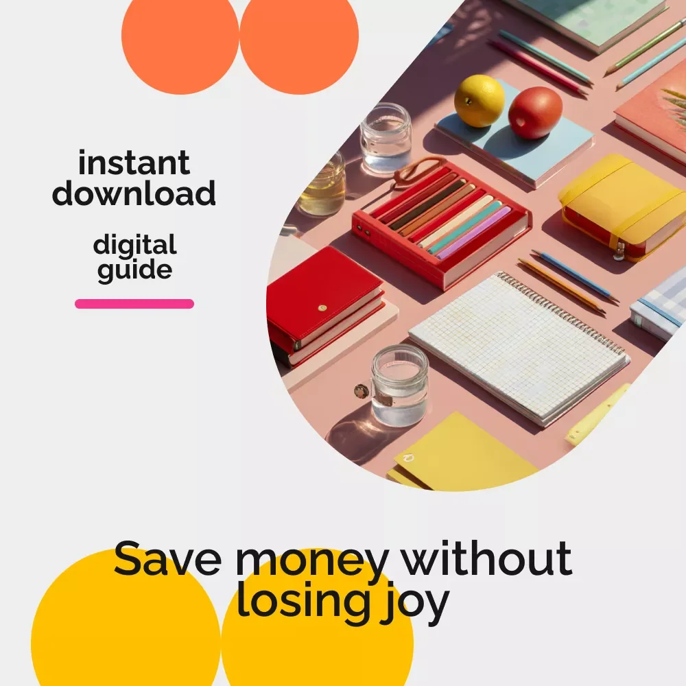 Guide to Frugal Living Without Sacrificing Joy | Simple Frugal Living Ideas for a Happier, Balanced Life | Digital Download Guide
