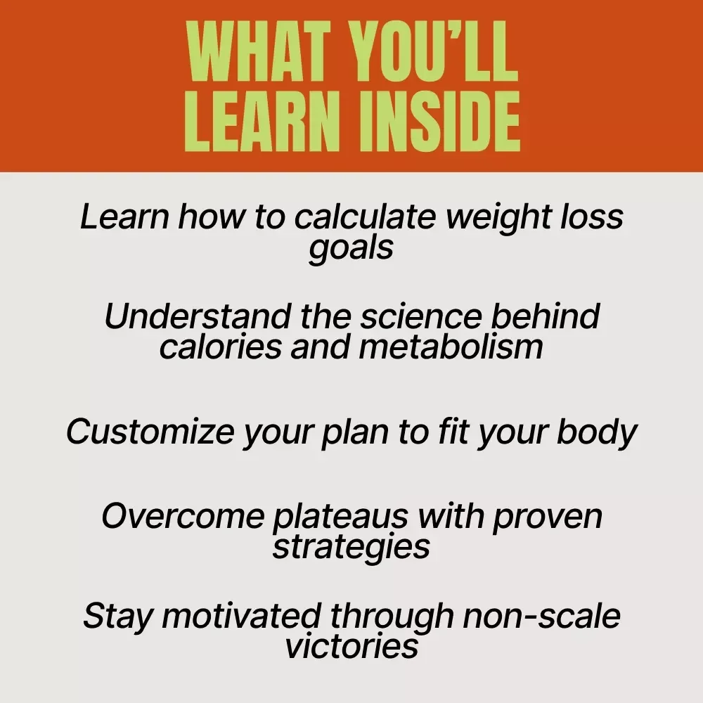 How Fast Can You Lose Weight—Backed by Science & Your Own Numbers eBook: The Ultimate Weight Loss Calculator Guide