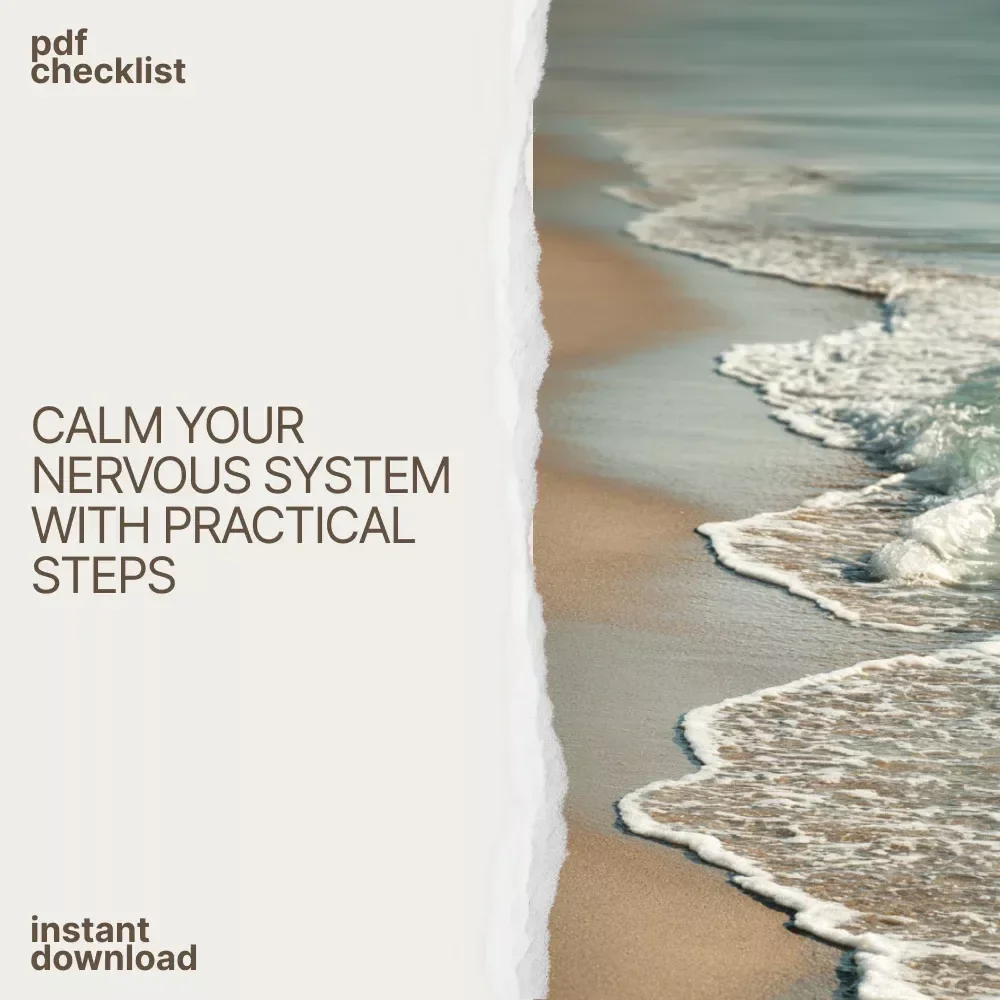 Your Calm Nervous System Checklist – Digital Guide to Reduce Stress, Promote Relaxation, and Build Mindfulness Habits
