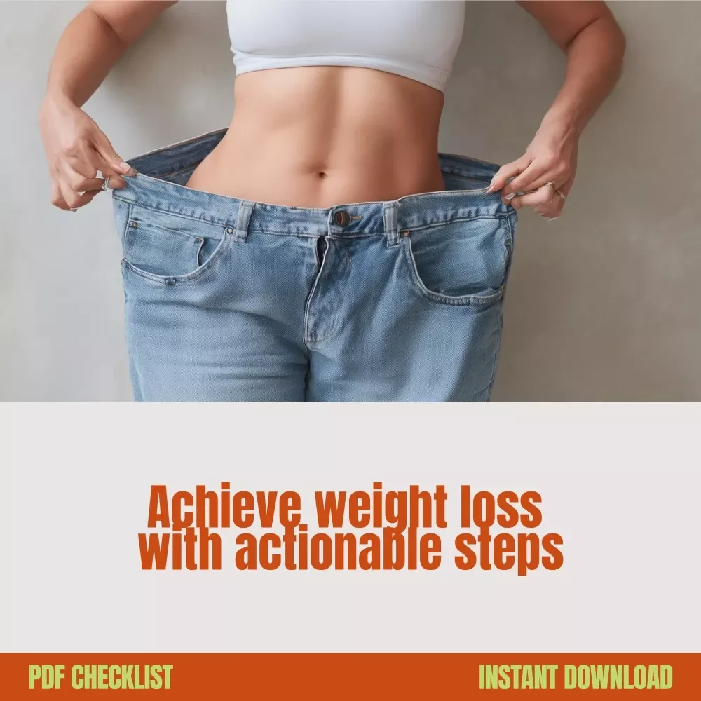 Your Fast-Track Weight Loss Checklist - A Proven Guide to Achieving Your Goals