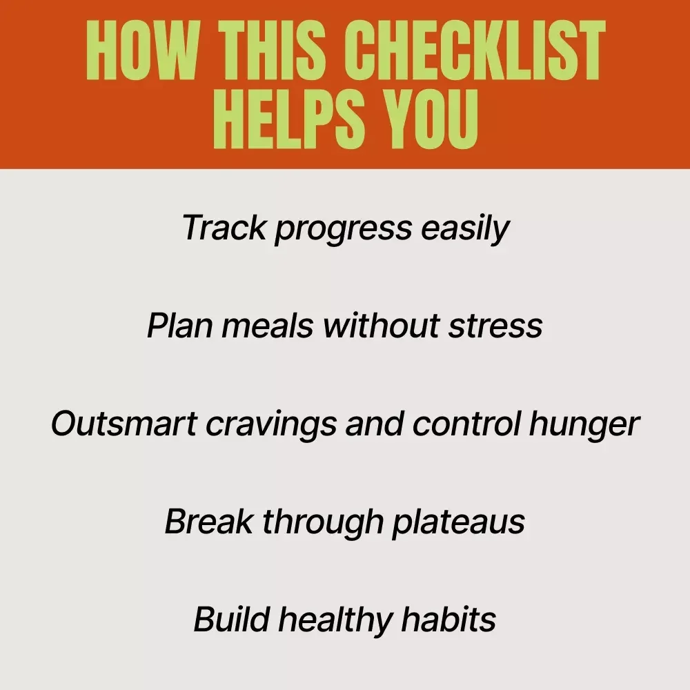 The 20-Pound Power Checklist: Your No-Nonsense Action Plan to Slim Down Fast – How to Lose 20 lbs in a Month Digital Guide