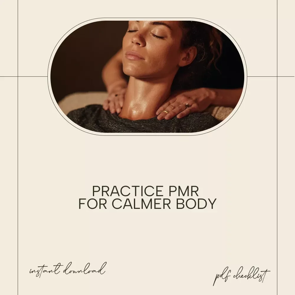 The Progressive Muscle Relaxation Action Plan – PMR Relaxation Checklist for Stress Relief, Better Sleep & Body Calm