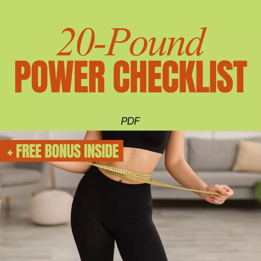 The 20-Pound Power Checklist: Your No-Nonsense Action Plan to Slim Down Fast – How to Lose 20 lbs in a Month Digital Guide