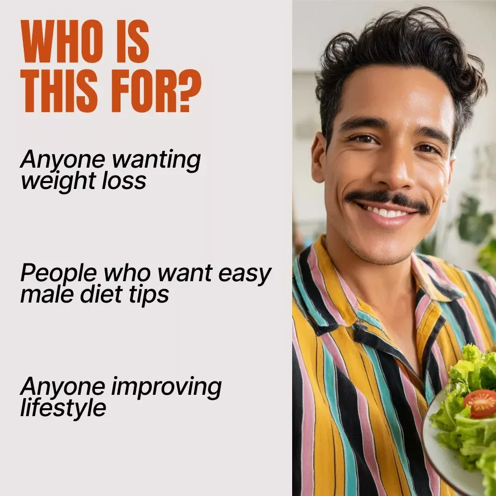 The Men’s Healthy Weight Loss Checklist – Ultimate Digital Guide for a Healthy Diet for Weight Loss Male
