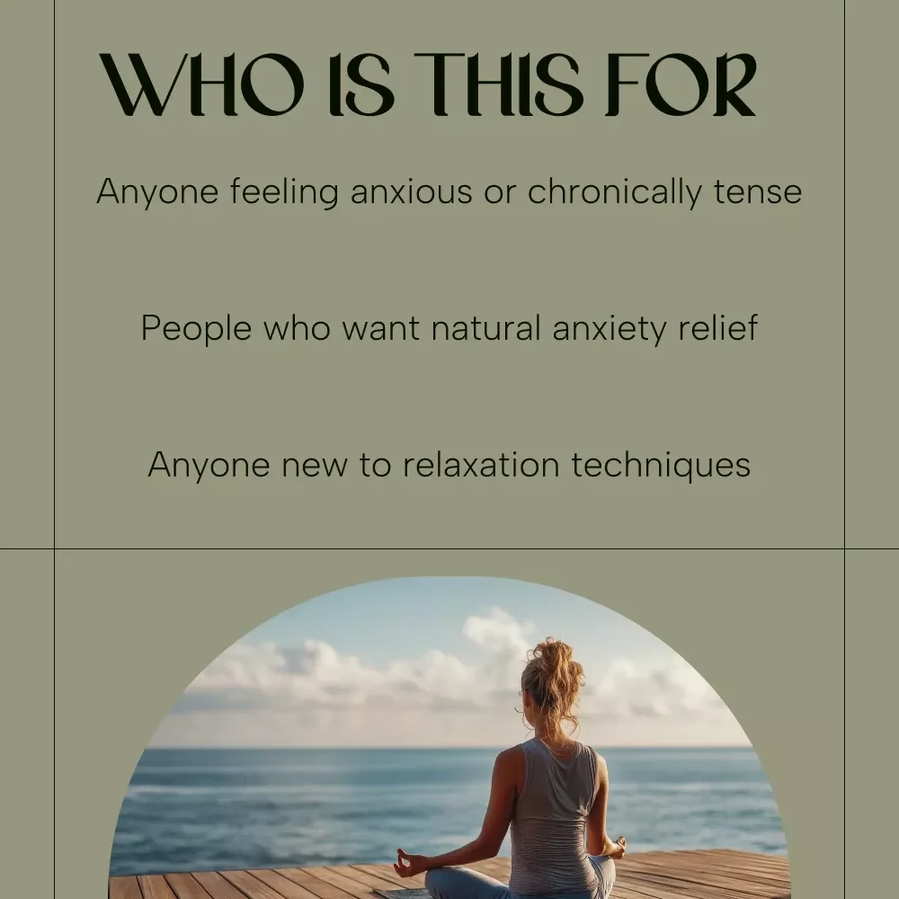 A Beginner’s Guide to Progressive Muscle Relaxation for Anxiety Relief | Calm Your Body, Ease Stress & Learn Progressive Muscle Relaxation for Anxiety | Digital eBook Download