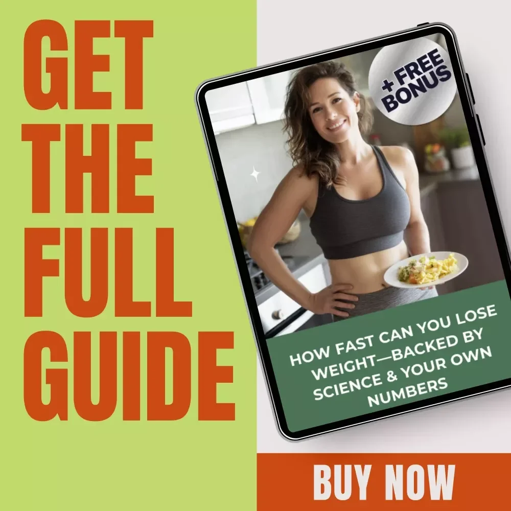 How Fast Can You Lose Weight—Backed by Science & Your Own Numbers eBook: The Ultimate Weight Loss Calculator Guide