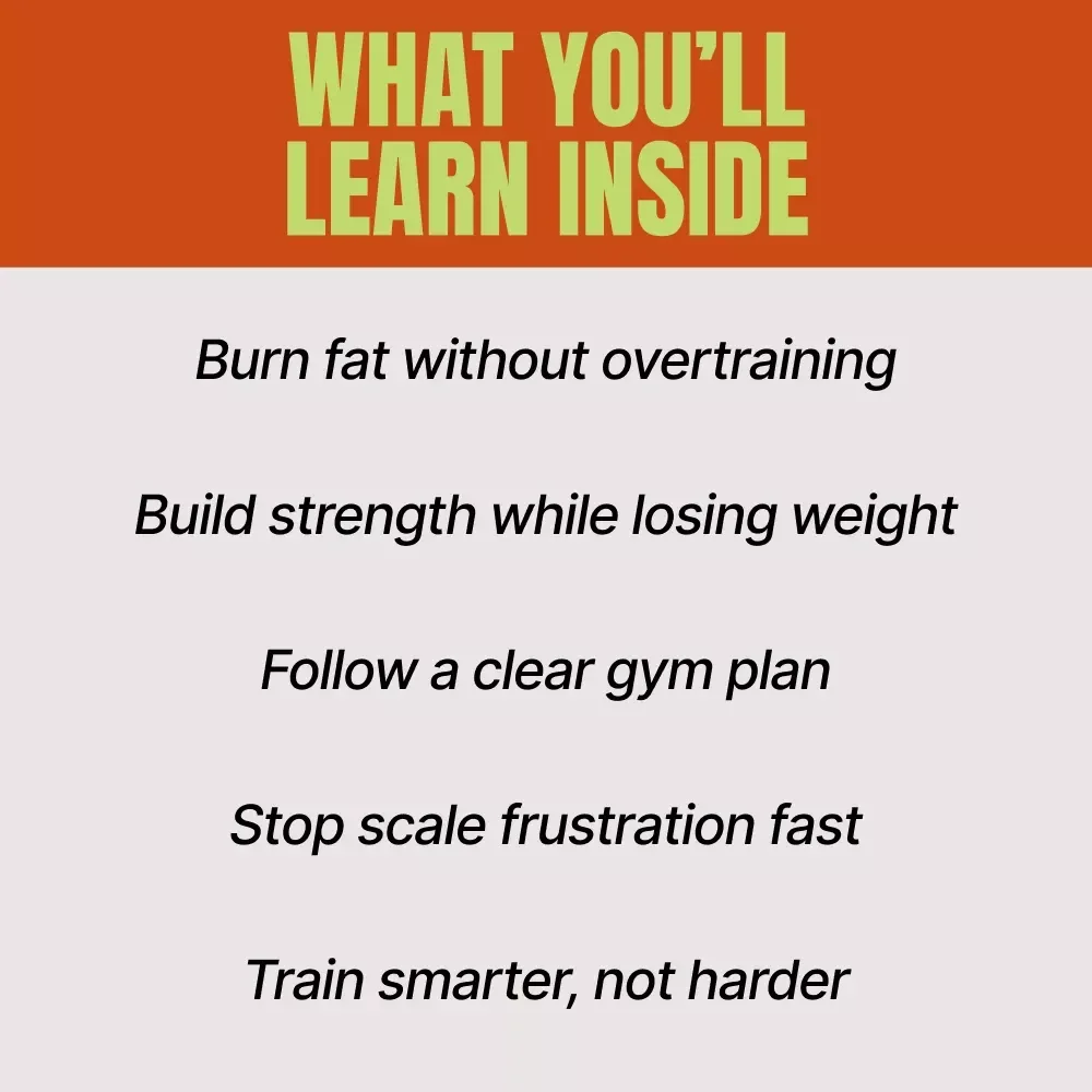 Fit Starts Here With Every Rep and Every Step | Weight Loss Workout Gym Guide for Fat Burn, Strength & Sustainable Results