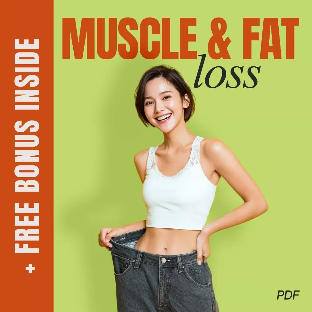 Your Muscle & Fat Loss Power Checklist | Digital Download, Fat Loss Guide, Muscle Building Planner, Fitness Meal Planning & AI Workout Tracker