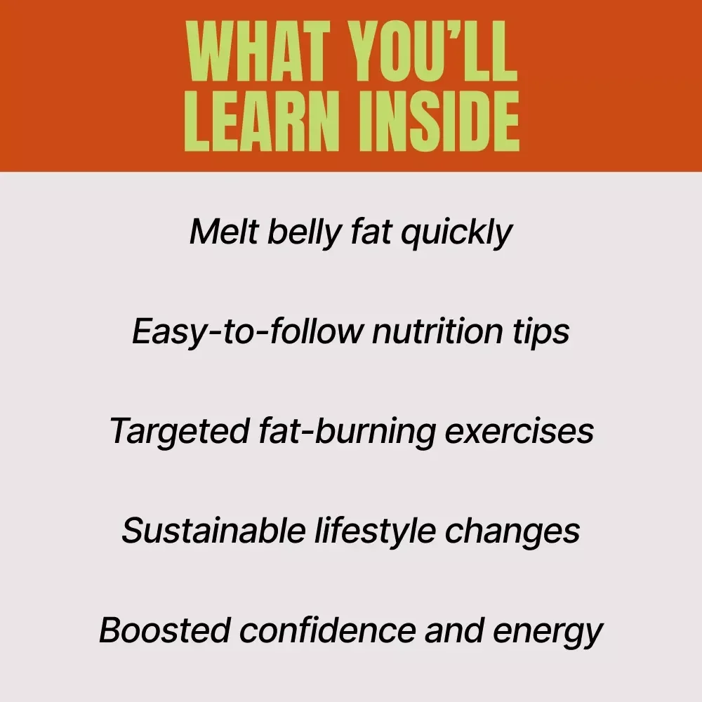 Flatten Your Belly Faster: Simple Steps to Lose Tummy Fat Now – Your Ultimate Guide to Losing Belly Fat Fast