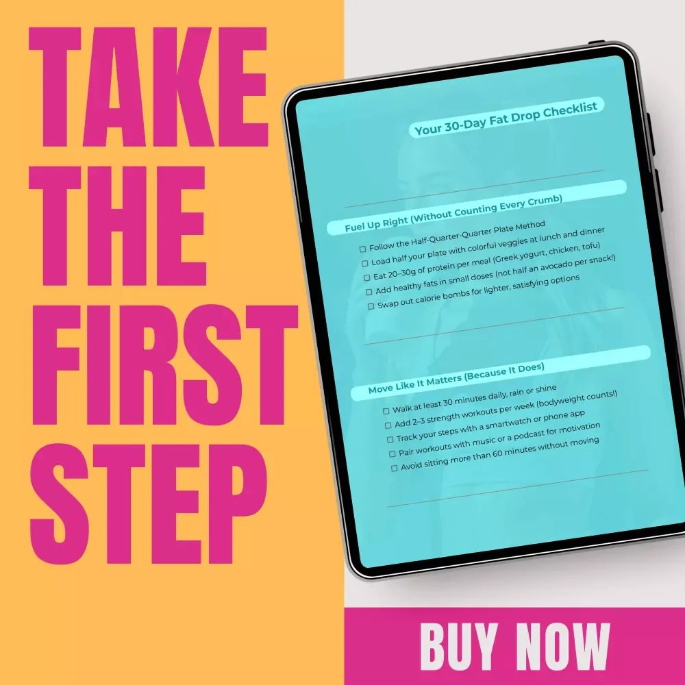 Your 30-Day Fat Drop Checklist – Simple Daily Weight Loss Plan | How to Lose 10 lbs in a Month Checklist