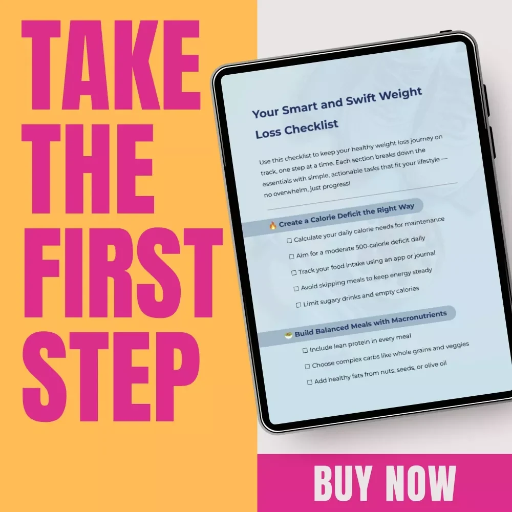 Your Smart and Swift Weight Loss Checklist - Lose Weight Fast and Healthy in a Month