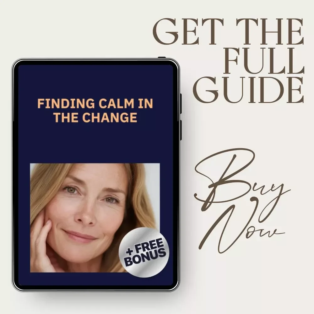 Finding Calm in the Change – Menopause Relaxation Techniques Guide for Stress Relief, Emotional Balance, Daily Calm Routines & Personalized Self-Care Planner (Digital Download)