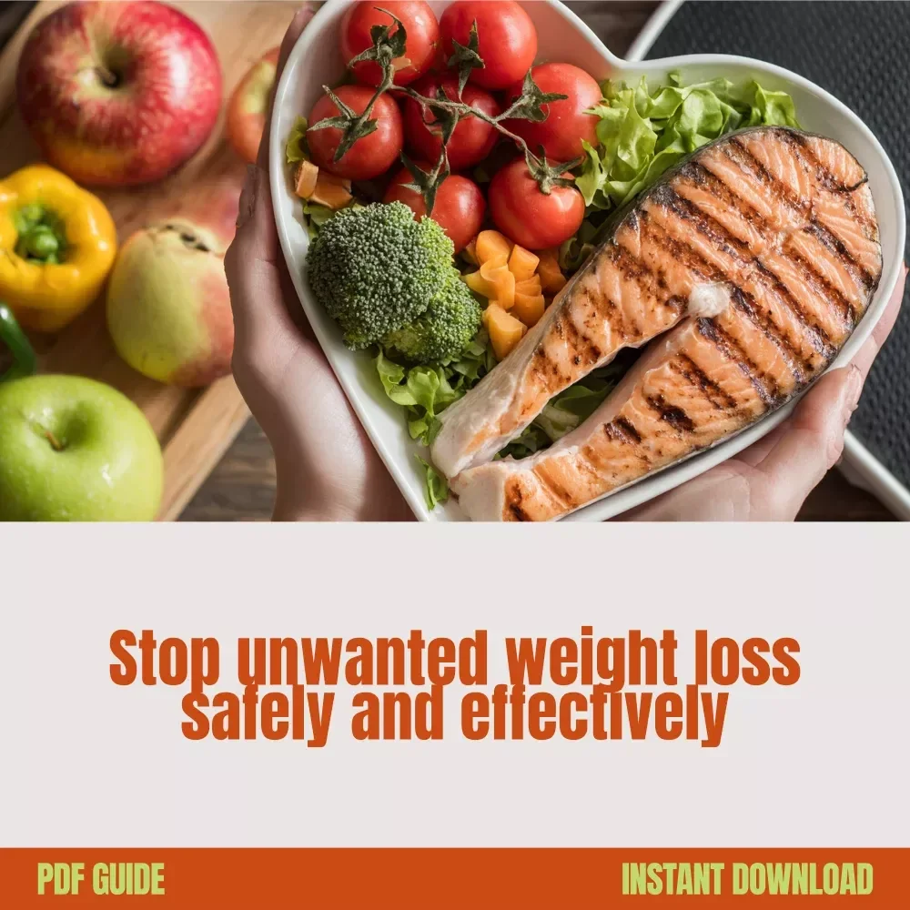 A Practical Guide to Stop Unwanted Weight Loss – How to Stop Weight Loss with Nutrition, Lifestyle, and Tracking Strategies