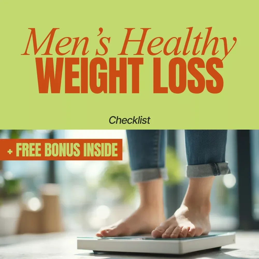The Men’s Healthy Weight Loss Checklist – Ultimate Digital Guide for a Healthy Diet for Weight Loss Male