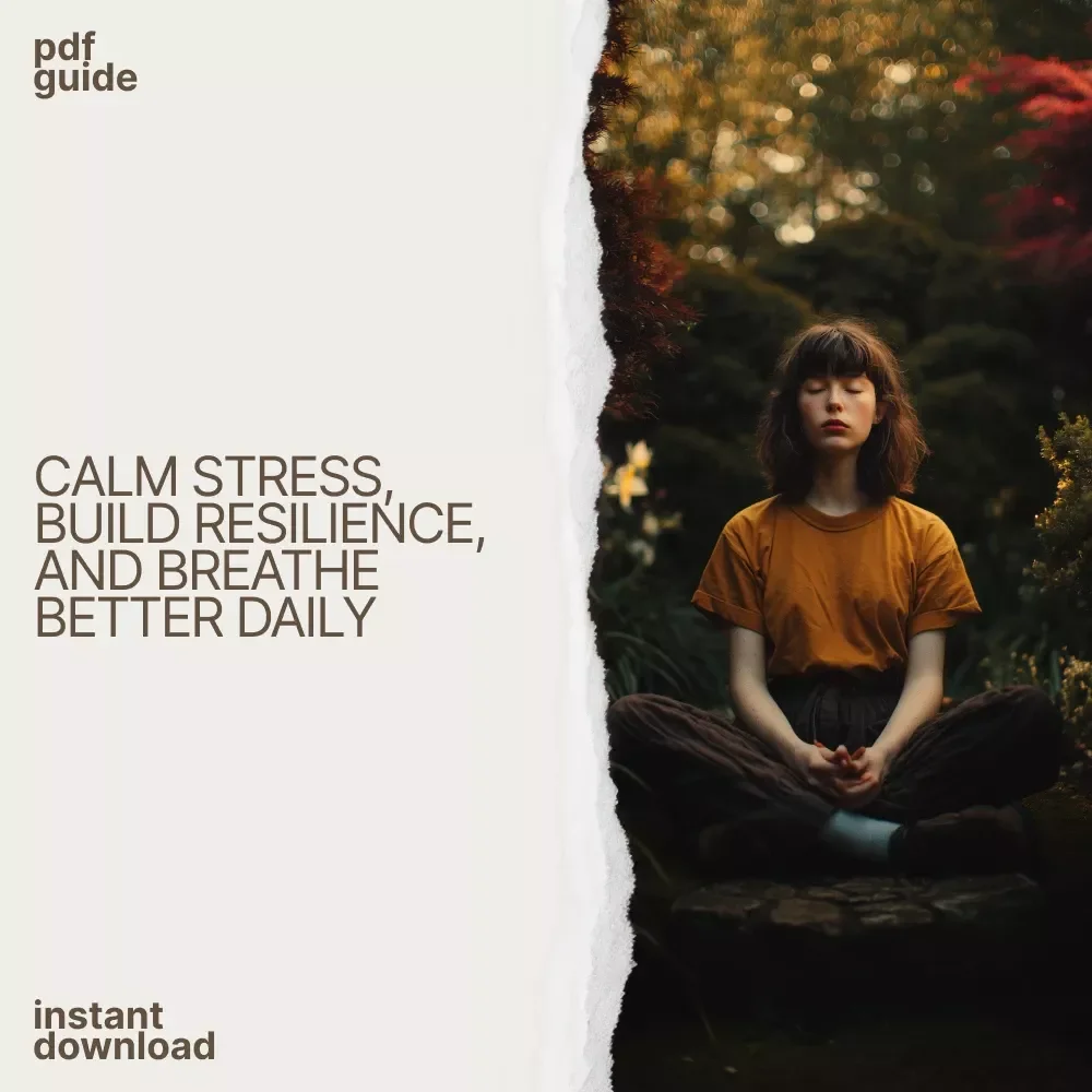 Breathe Better Live Smarter and Beat Stress Every Day – Stress Relief Guide, Breathing Techniques eBook, Mindfulness & Resilience Digital Download