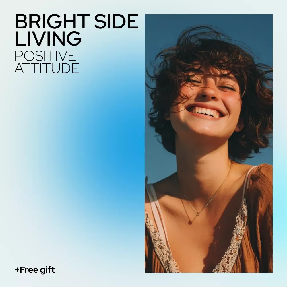 Bright Side Living: Your Simple Guide to a Positive Attitude | Digital Guide on How to Have a Positive Attitude Towards Life | Mindset, Positivity & Resilience eBook Download