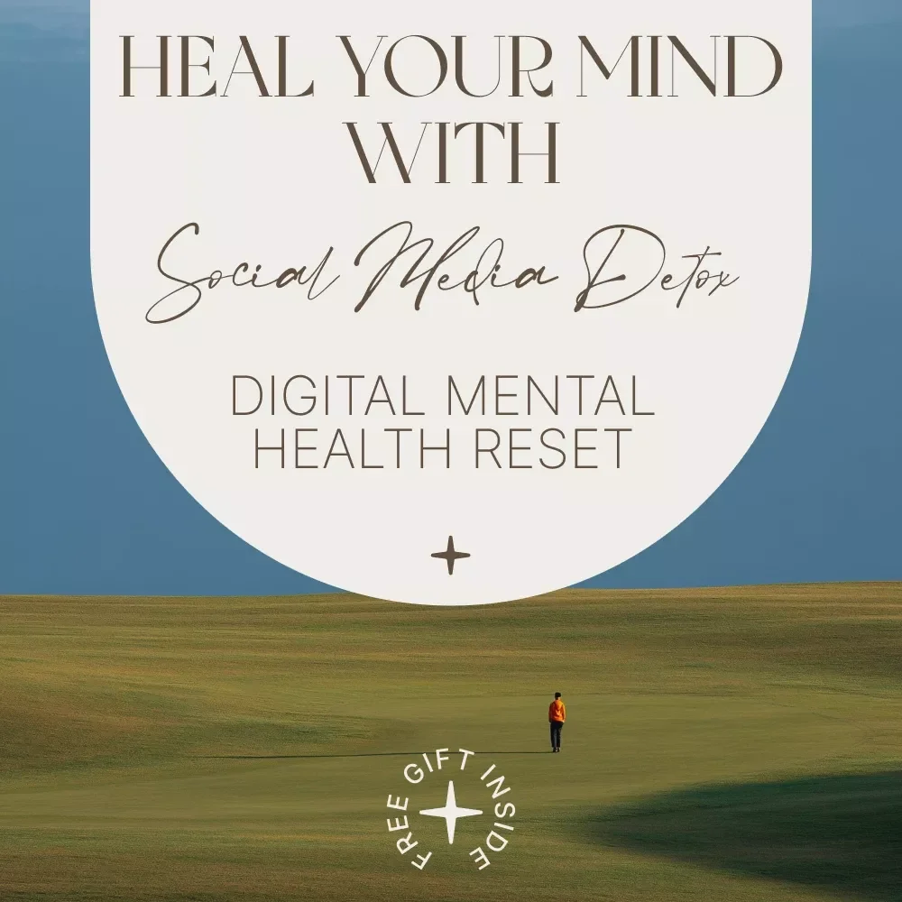 Heal Your Mind with Social Media Detox Guide – Digital Mental Health Reset, Does Deleting Social Media Improve Mental Health Workbook & Self-Care Guide