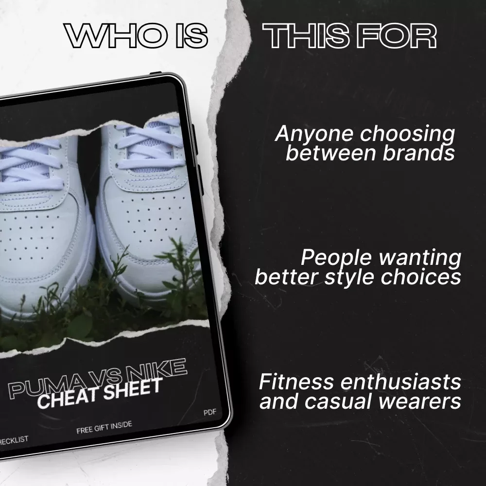 PUMA vs NIKE Cheat Sheet - A Detailed Comparison for Street Style, Comfort, and Performance