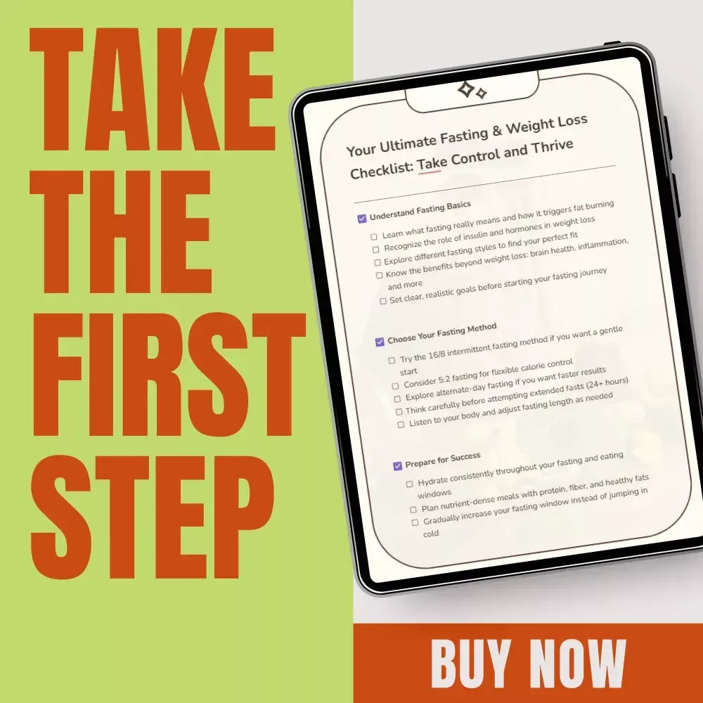 Your Ultimate Fasting & Weight Loss Checklist: How to Fast and Lose Weight for Maximum Results