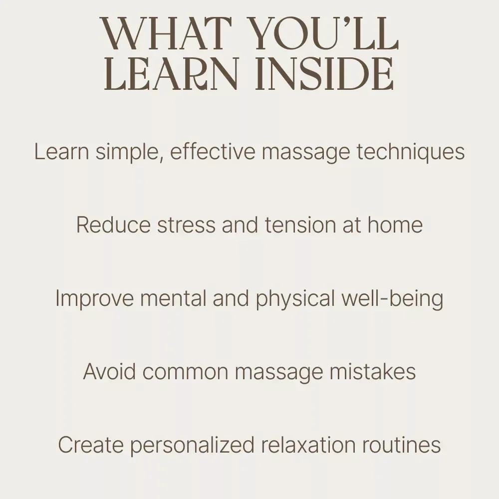 The Art of Relaxing Massage: Unlocking Calm — Ultimate Guide to Relaxing Massage Techniques & Self-Care