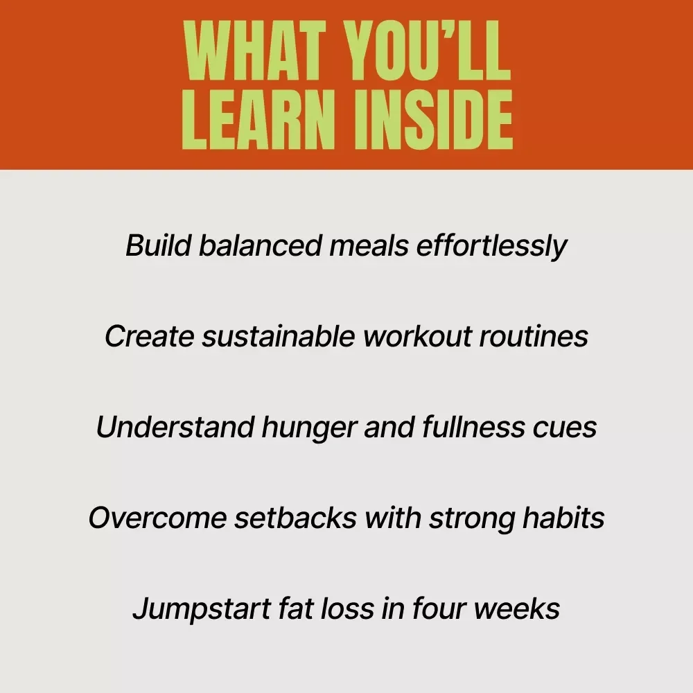 A Real-World Guide to Losing Weight Without Losing Your Mind – Your Ultimate How Do I Lose Weight Digital Guide, eBook & Checklist for Real Results