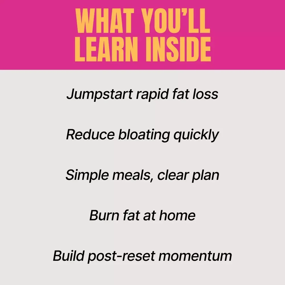 10 Pounds Down: Your Rapid Reset Plan for a Lighter, Leaner You | 7-Day Fat Loss Guide | How to Lose 10 Pounds in a Week Reset