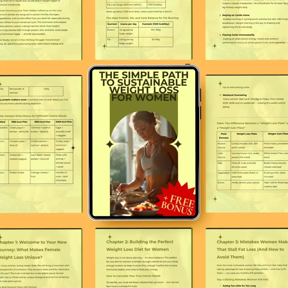 The Simple Path to Sustainable Weight Loss for Women – Best Diet for Weight Loss for Female Guide