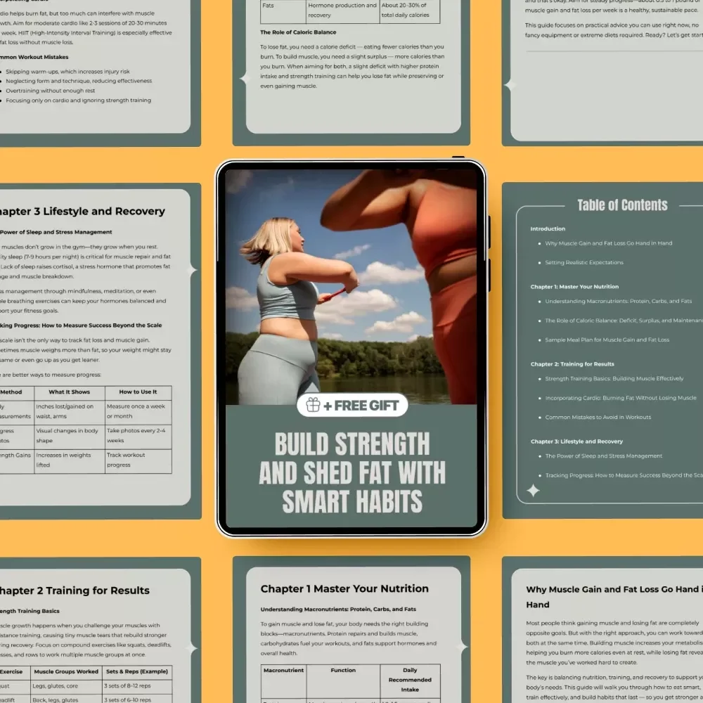 Build Strength and Shed Fat with Smart Habits: Ultimate Guide, eBook, and Checklist for Muscle Gain, Fat Loss, Nutrition, and Training