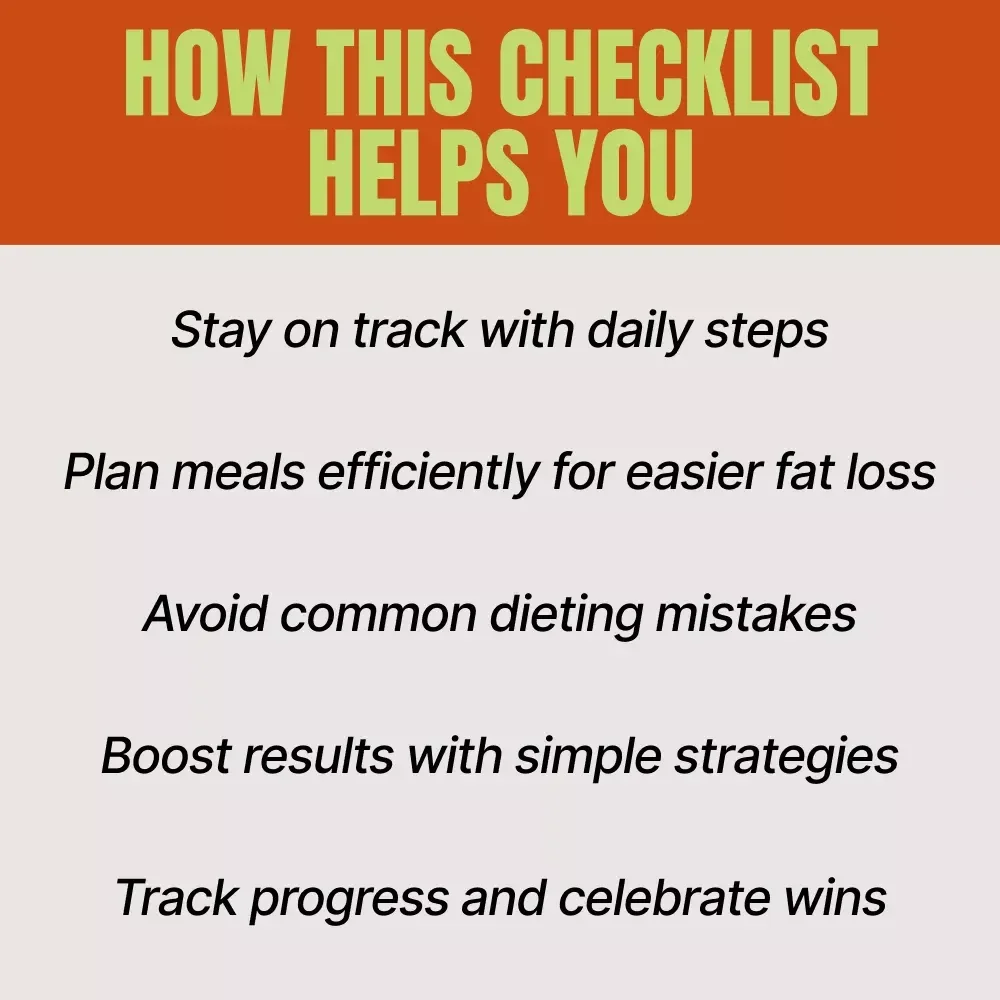 The Fat-Loss Success Checklist for Women | Best Diet for Weight Loss for Female Guide