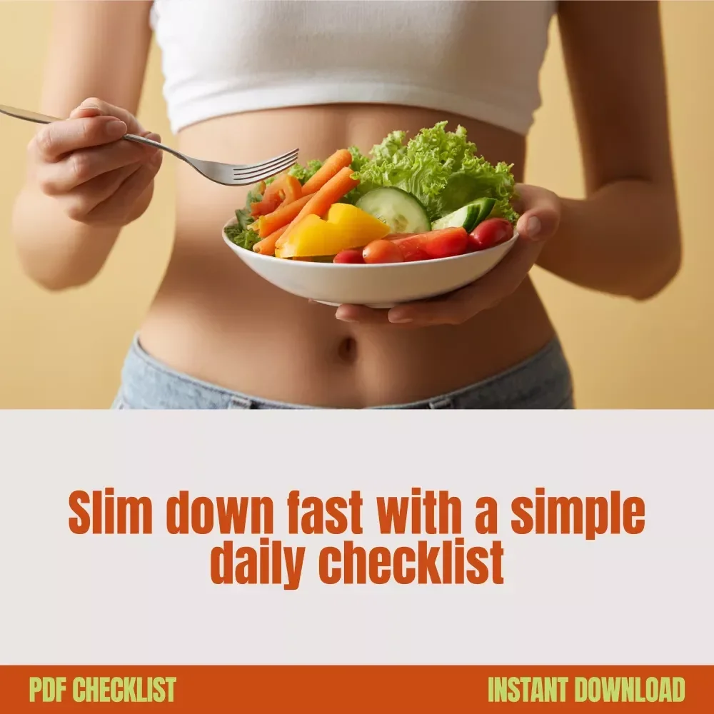 The 20-Pound Power Checklist: Your No-Nonsense Action Plan to Slim Down Fast – How to Lose 20 lbs in a Month Digital Guide