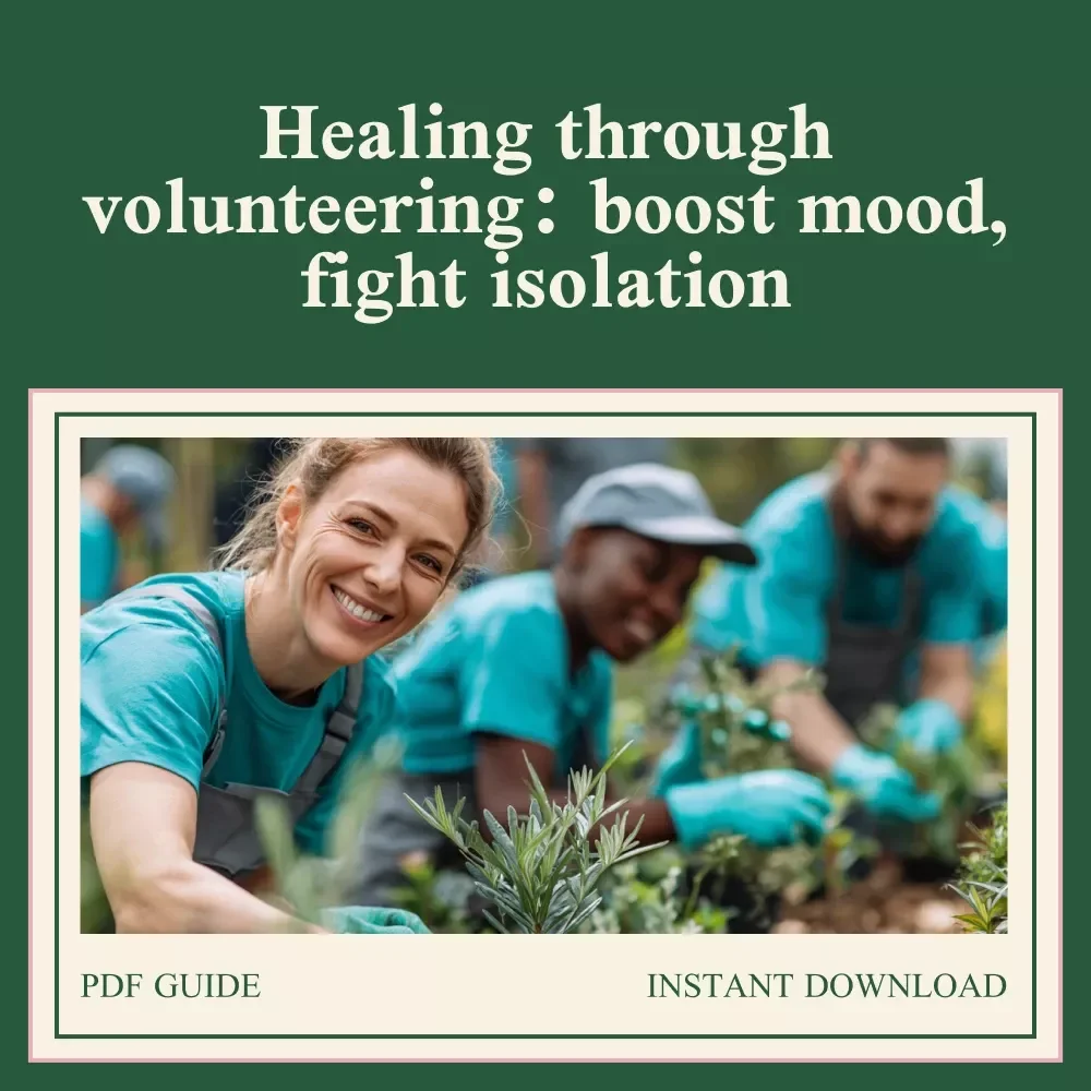 How Volunteering Heals the Mind and Lifts the Spirit – Practical Guide to the Mental Health Benefits of Volunteering, Purpose, Connection, and Emotional Wellbeing