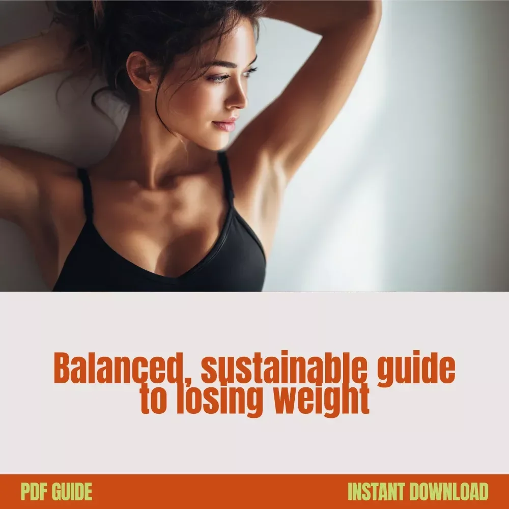 Your Guide To Finding Balance And Losing Weight Sustainably: How to Lose Weight Diet Plan eBook for Healthy, Lasting Results