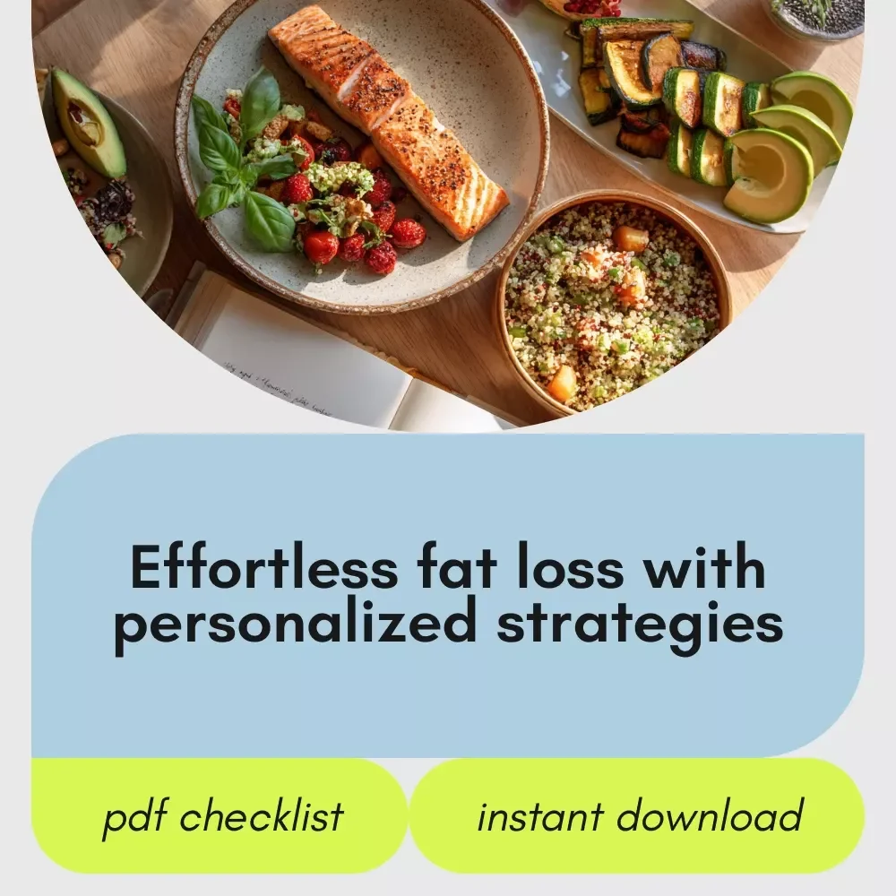 Your Fun & Easy Fat Loss Game Plan Checklist – Simple, Flexible Food Diet to Lose Weight