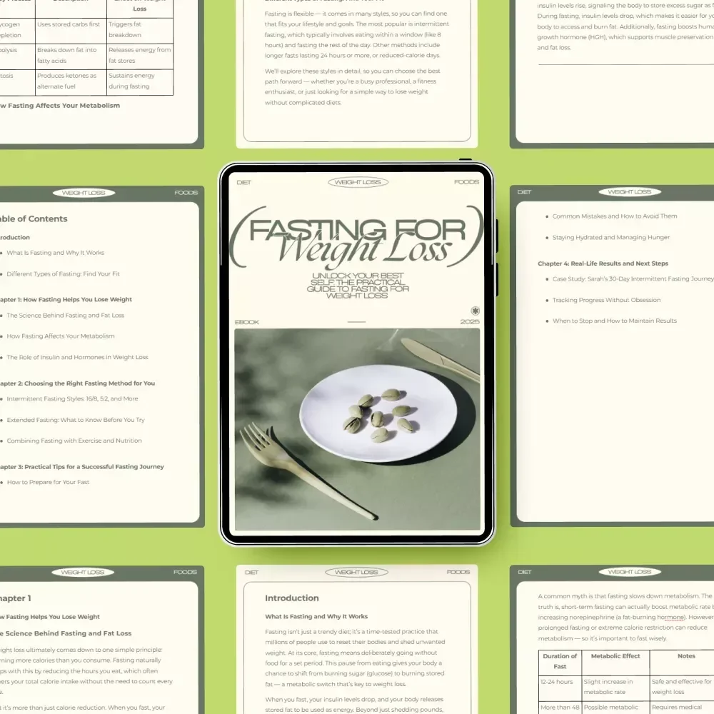 Unlock Your Best Self: The Practical Guide to Fasting for Weight Loss – How to Fast and Lose Weight Effectively, Intermittent Fasting eBook, Digital Download
