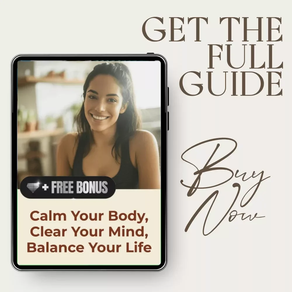 Calm Your Body, Clear Your Mind, Balance Your Life: A Complete Guide to Natural Remedies for Cortisol Reduction